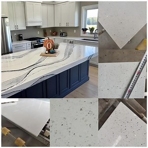 [Hot Item] Factory Direct Artificial Stone Slab Calacatta Marbre Red Marble Quartz Stone Slab Unpolished Granite Slabs Floor Ceramic Tile Bathroom Wholesale White Quartz