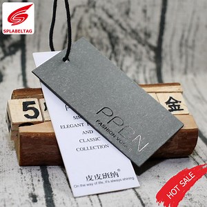 [Hot Item] Cardboard Paper Hang Tag for Bags Clothing in Zhenjiang