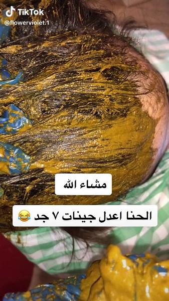 Funny Close-Up of Hair Covered in Viscous Substance