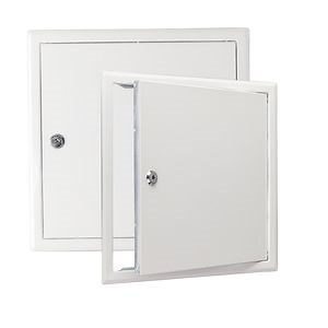 [Hot Item] Plumbing Inspection Hatch Drywall Wall Ceiling Steel Access Panel with Cylinder Lock Key Open