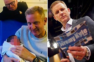 Jeremy Kyle becomes a grandfather for the first time as his daughter gives birth to a baby girl called Isla