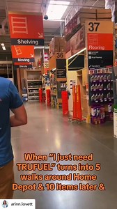 The struggle is real! 😂 #TruFuel #HomeDepot #EmpowerYourEquipment #DIY | TruFuel50