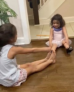 This is two of our EDS dancers in this adorable video of them in their homeschool dance class! Our Twinkle Star dancer Emilia is following after her big sister Camila. You can never keep us away from dancing! Even our little ones are showing their passion for dancing. They repeat everything we say! We love it! Tag us in your pics & videos! This makes us smile! #keepdancing #staystrong #wegotthis #twinkledancer #edskiddancer #ellisdancestudios #nutleynj | Ellis Dance Studios | Facebook
