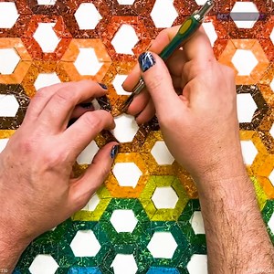 4.9K views · 46 reactions | Finalizing My English Paper Piecing Project | Mx Domestic | Facebook