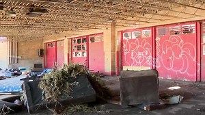 Site of historic former Sears store an illegal dumping ground