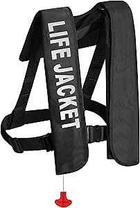 Automatic Inflatable Life Jacket Life Vest - Stay Safe with Confidence, Lightweight & Durable Inflatable Life Jacket Life Vest Basic for Adult Automatic