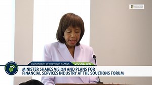 MINISTER LORNA SMITH SHARES VISION AND PLANS FOR FINANCIAL SERVICES INDUSTRY AT THE SOULTIONS FORUM | Government of the Virgin Islands | Facebook