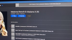 #Lukesavant #IDontSearchIFind #MadonnaRetrofit8 #Retrofit8MadameX I Don't Search I Find. This is the remix coming in January. | Remixers United