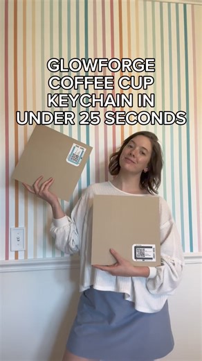 17K views · 15 reactions | Giving your keys a touch of magic with our Glowforce coffee cup keychain ☕✨ Watch as we create this adorable accessory in under 25 seconds! Who knew crafting could be this quick and fun? Find this design and more on DesignBundles for all your crafting needs! #CraftMagic #KeychainLove #QuickCrafts #DesignBundles #CraftingDesigns #DIYCrafts #CraftingCommunity | Design Bundles | Facebook