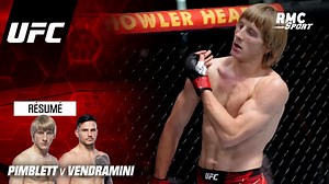 UFC : L'énorme TKO de Pimblett pour son premier combat (vs Vendramini)