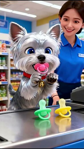 Cute Puppy’s Pacifier Ends with the Most Heartwarming Moment! 🐾🐶