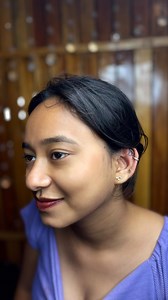 10K views · 39 reactions | Style that Speaks- Helix Piercing for the...