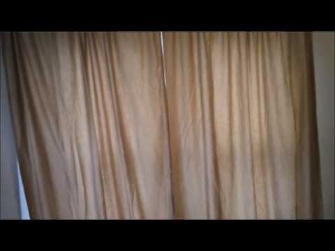 How to Turn a Sheet Into Curtain Panels
