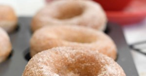 Best Baked Cinnamon - Sugar Donuts Recipe
