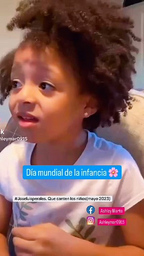 Buen día 🩷🌸🌞🙏🏻🙌😘🍭👑 #hola #diamundialinfancia #niños #niñosfelices #cantenlosniños #cuidanos #infancia | Ashley Marte