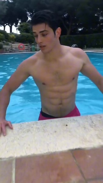 Pool Fun with Adonis Wilde: Male Model Summer Vibes