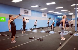 Lighting up the legs & shoulders today ⚡️ | Burn Boot Camp - Trinity, FL