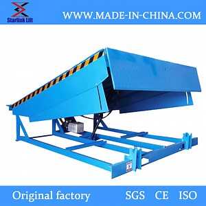 [Hot Item] Customized Hydraulic Manual Portable Loading Dock Leveler Fixed Yard Ramp