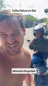 Coffee Delivery In Bali Indonesia #bali #gojek #grab #coffeedelivery | Josiah Hein