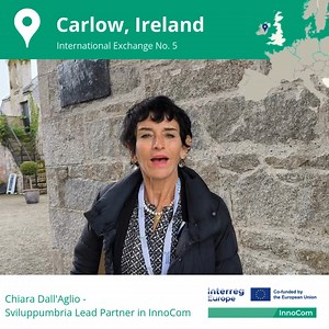 Sharing best practice on the Interreg Europe - InnoCom International Exchange to Carlow, Ireland this week, Chiara Dall'Aglio - Sviluppumbria Lead Partner in InnoCom shares insights on the visit so far! #Innocom #InterregEurope #Carlow #InternationalExchange Sviluppumbria Interreg Europe Carlow County Council Community Information | Local Enterprise Office Carlow
