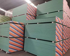 [Hot Item] Wall Panel Cost-Effective Moisture Resistant Water Resistant Construction Cladding Wall Covering Wall Decoration Gypsum Board
