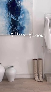 5 Days - 5 Looks 🤚🏻 Do you have a favourite? 🤔It’s hot weather dressing here in London at the moment. 🥵 I’m focusing on surly natural fabrics like silk, linen and cotton to stay cool. 👏🏻I’m lucky that my capsule wardrobe is versatile enough to cover me in any temperature and weather. 💪🏻Save this post for when you need some hot weather dressing inspiration ❤️👉🏻 You can find the items I’m wearing in my link in bio. #tessmontgomery #capsulewardrobe | Tess Montgomery