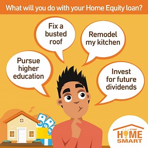 What will you do with your Home Equity Loan? -Pursue higher education -Fix a busted roof -Remodel your kitchen -Invest for future dividends #ttmf #whatwillyoudo | TTMB