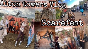 Brooke Marsden | Marsden it | beautybrooke | Alton towers | scarefest Vlog!! 🎃