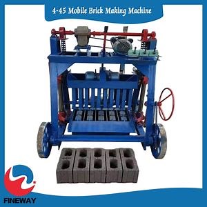 [Hot Item] Manual Concrete Block Making Machine Portable Hollow Brick Equipment