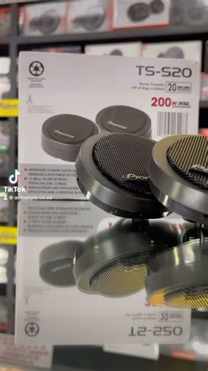 Pioneer super tweeter rated at 50w rms sold as a pair R950 #autostyle #autostylemotorsport #pioneer #pioneeraudio #mypioneercar #southafrica #carsound #caraudio | Autostyle Motorsport