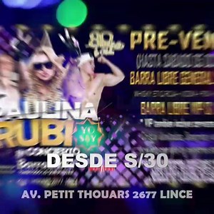 HOY! SAB 5 OCT PAULINA RUBIO de YO SOY en CONCIERTO en 80 DIVAS :: BARRA LIBRE desde S/30. TOMA TODO LO QUE PUEDAS cantando todos éxitos de Paulina Rubio como NI UNA SOLA PALABRA, MÍO, Y YO SIGO AQUÍ, PERROS, YO NO SOY ESA MUJER, NADA FUE UN ERROR y más. Full Gogo Dancers y Modelos. ÚLTIMAS PREVENTAS Whatsapp 997930408 ● 994170915 ● 937374770. Av. Petit Thouars 2677, Lince. https://www.facebook.com/events/1107534779449773/ | Peruesgay.com