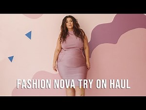 PLUS SIZE FASHION TRY ON HAUL | Fashion Nova Curve | Sometimes Glam