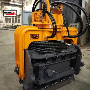 [Hot Item] Excavator Piling Hammer Hydraulic Excavator Mounted Vibratory Hammer Sheet Piling Driver