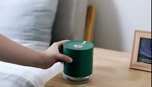 LINCK Automatic Alcohol Dispenser - Touchless Hand Sanitizer Dispenser 280ml - 360 Degree Leak Proof Mist Sprayer USB Rechargeable – Long Standby for 24 Hours (Black)