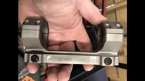 Scope mounts optimized for SCARs