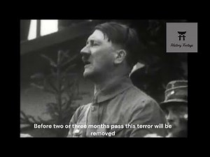 Hitler Campaign Speech- Waldenburg, GermanyJuly 22, 1932