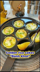 199K views · 1.9K reactions | Homemade Banh Khot aka Vietnamese golden rice cakes and a pan that makes the perfect rice molds! | whiskeyandbooch | Facebook