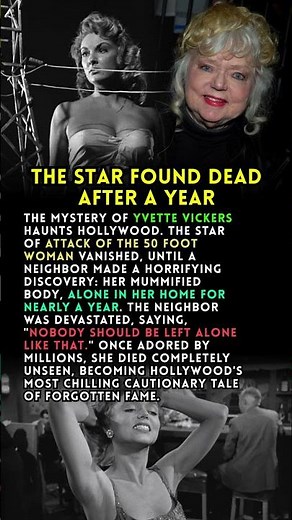 Yvette Vickers: Hollywood’s Forgotten Tragedy