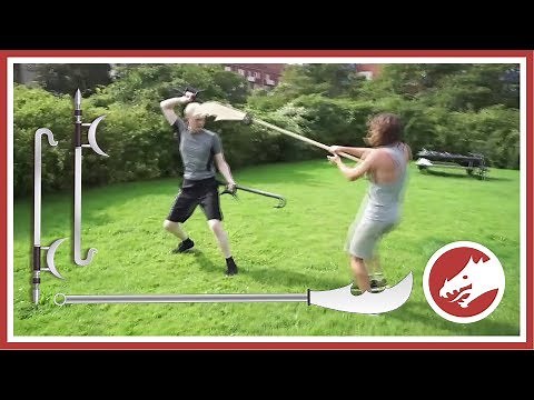 GUANDAO vs HOOK SWORDS - Epic sparring!