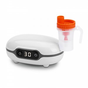[Hot Item] Upgrade Automatic Power off Medical Handheld Nebulizer Pocket Travel Digital Compressor Nebulizer with LCD Display