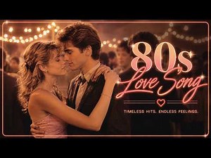80s Love Songs Playlist 🎧 "Can I have this last dance?" on prom night