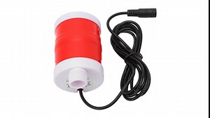 Sump Pump, 20W 700L/h Small Portable Submersible Electric Nonslip Mute Water Transfer Pump with 3 Foot Pad Submersible Pump for Pool, Fish , Shower, Water Supply, Camping