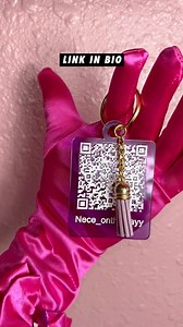 QR Code Keychain Represents Your Business On The Go Scan And Shop 勺凉 #smallbusiness #qrcodes #keychain #ajuniquecreationsllc #buynow #shopnow #support #qrcodekeychain #scanandpay #branding #brandingtips101 #shopsmall #foryou #treanding #purple #brandyourbusiness #scanandshop | AJ Unique Creations LLC | Facebook