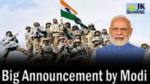Narendra Modi ka Indian Army ko One Rank on Pension ke Under Bada Gift.. #indianarmy #JK_SUNRISE #pension #jammu | JK Sunrise