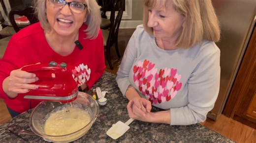 Got an extra box of Girl Scout Thin Mint cookies? Here's a sweet little dessert using one of Moe's favorite GS Cookies. We're calling it Thin Mint Cheesecake Bites! You'll need: 1 and a half sleeve of Thin Mint Cookies 2 1/2 Tbsp. Butter (melted) 8 oz. Cream Cheese (softened) 1/2 cup Sugar 1/ tsp. Vanilla 1 Egg (beaten) 2 1/2 Tbsp. Buttermilk Put 13-15 cookies in food processor and create crumbs. Add the melted butter and mix well. Place in the bottom of muffin tins. We used silicone liners, but