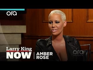 Amber Rose Gets Cozy With Machine Gun Kelly, Talks to Larry King About Her Love Life—See Photos and Videos!
