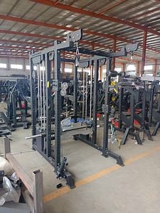 [Hot Item] Multi Smith Machine with Cable Crossover and Functional Trainer for Gym Equipment