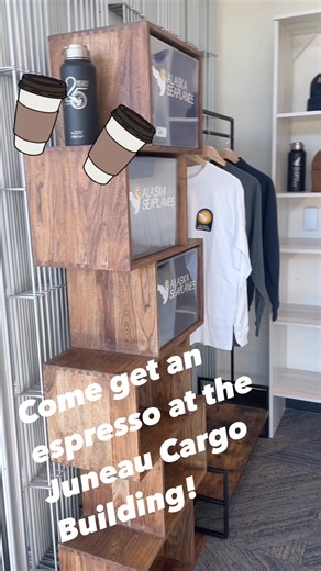 Flying Squirrel Espresso is now serving delicious drinks at the Alaska Seaplanes Cargo Building in Juneau! | Alaska Seaplanes