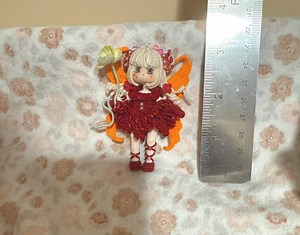 Micro Crochet Fairy Doll Handmade – Miniature Amigurumi Doll – Tiny Fairy Figurine – Collectible Fiber Art – Fantasy Doll Gift – Mini Croche - Etsy