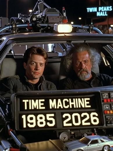 Reimagined Back To The Future Scene with New Characters